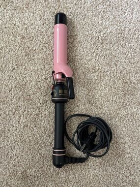 HOT TOOLS Professional Pink Curling Iron - 1" Barrel